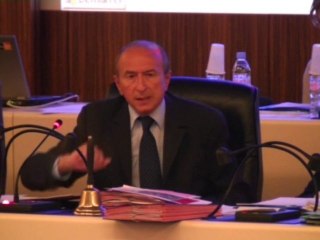 Gérard Collomb sur la nouvelle desserte d'Eurexpo