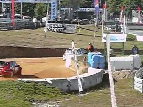 Rallycross de Mayenne 2010 - D1A Manche 2 - Steven Bossard