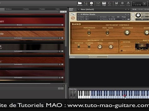 TUTO MAO : KONTAKT 4 NATIVE INSTRUMENTS PART1