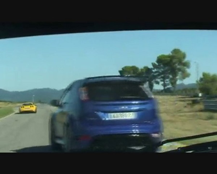 Circuit du Luc le 19.09.2010 poursuite Corvette,Focus