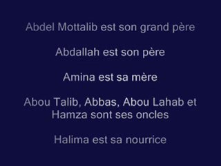 La vie du Prophete de l'islam- Partie 2 - Son Enfance