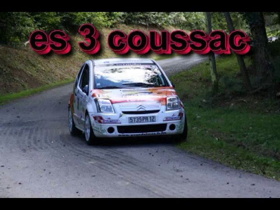 rallye  de st yrieix 2010 camera embarque