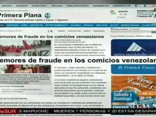 Medios de comunicación cuestionan legalidad del sistema ele