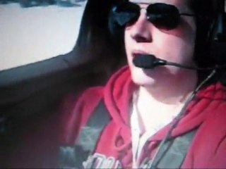 His Royal Highness Prince Denver of Prussia flying airplane