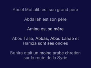 La vie du Prophete de l'islam- Partie 3 - Son Enfance Suite