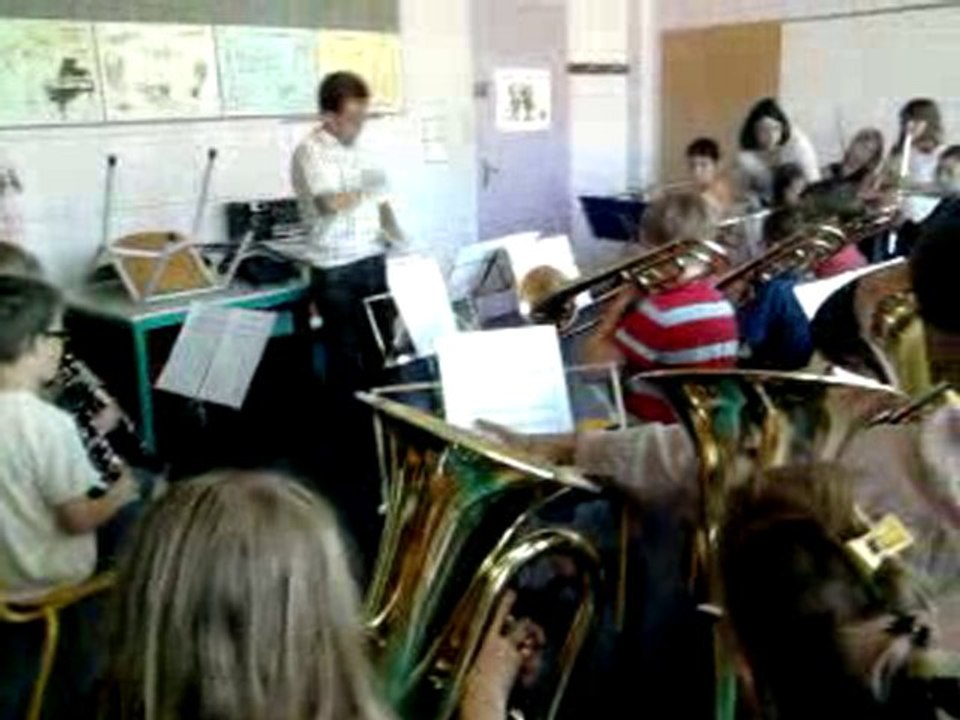 classe orchestre CM2 septembre 2010