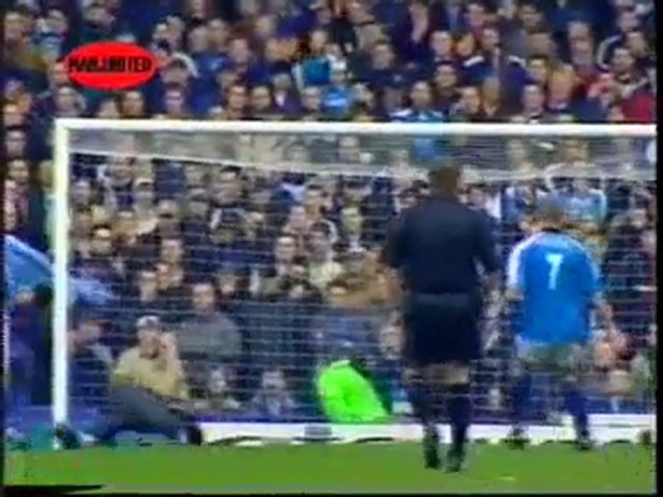 FA Carling Premiership - Man City 0-1 Man Utd (2000-01)