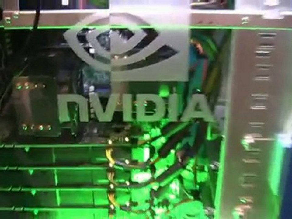 GTC 2010 - Exxact Corp $15k GPU Workstation shows ...