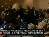 Diputados chilenos buscan permitir reelección presidencial