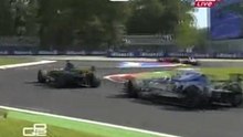 Luca Filippi Wild pass GP2 2010 Rd9 Italy Monza Race2