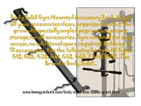 Body Solid exm1500s Rack