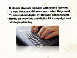 Digital PR Certification Program Video alpha