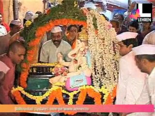 Nana Patekar's Ganpati Visarjan