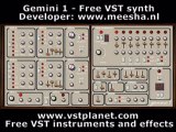 Gemini 1 - Free VST synth - vstplanet.com