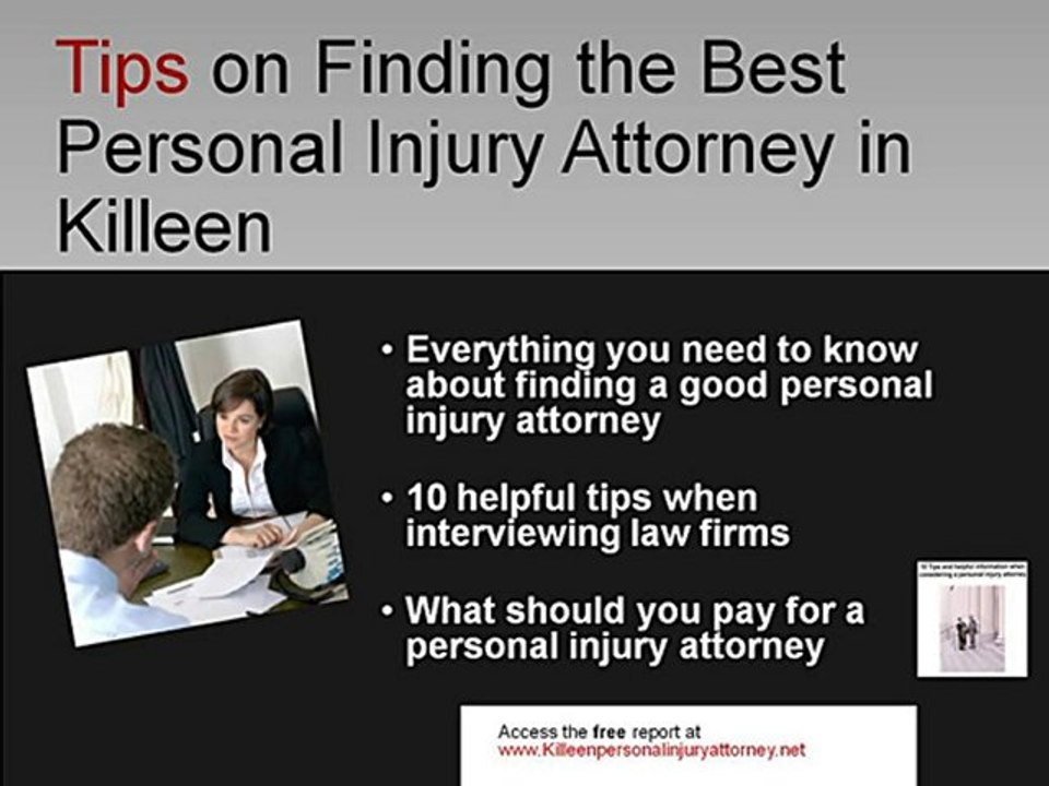 Killeen Personal Injury Auto Accident Medical Malpractice