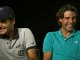 Fou rire entre Federer et Nadal sur le tournage d'un clip