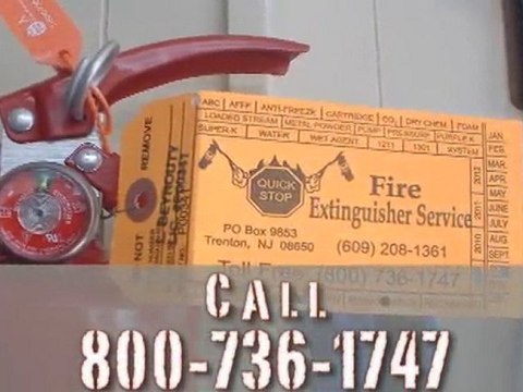 Fire Extinguisher Inspection & Recharging New Brunswick NJ