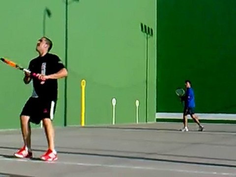 Frontenis preolimpico torneo de Rivas 1ª fasse grupo b