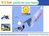 The way to do it your self with solar power kits? Using a Ph