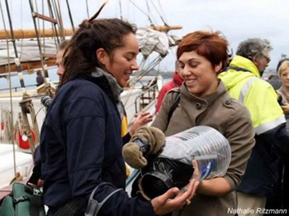 Hulda à Istanbul, un voilier en bois de 105 ans