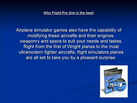 Famous flight simulator PC games