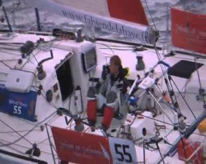 Gildas Morvan en tête de la Cap Istanbul