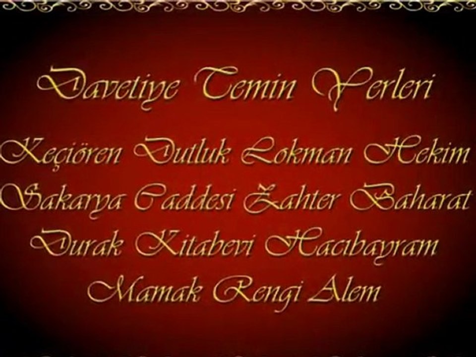 Ankarada Muhteşem Muhabbet Geceleri