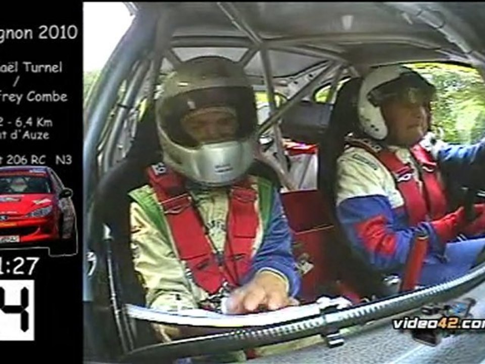 rallye haut-lignon 2010 Turnel - Combe  ES2