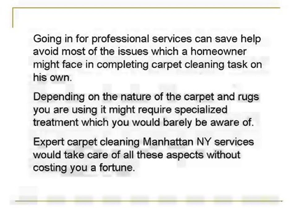 Select a Carpet Cleaning Company