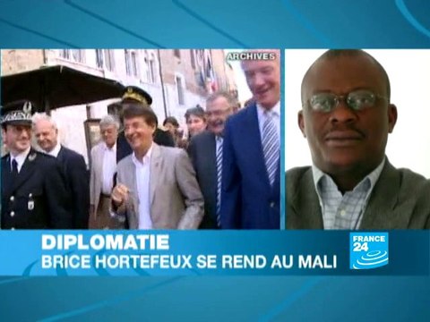 Brice Hortefeux se rend au Mali