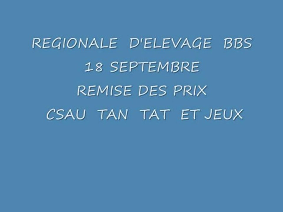 CSAU TAN TAT JEUX   18 SEPTEMBRE 2010