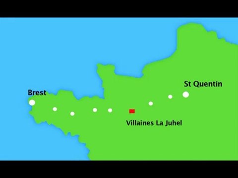 Paris-Brest-Paris 2007 : Villaines-la-Juhel ville étape