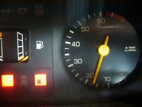 Démarrage moteur froid Ford Escort XR3 1981