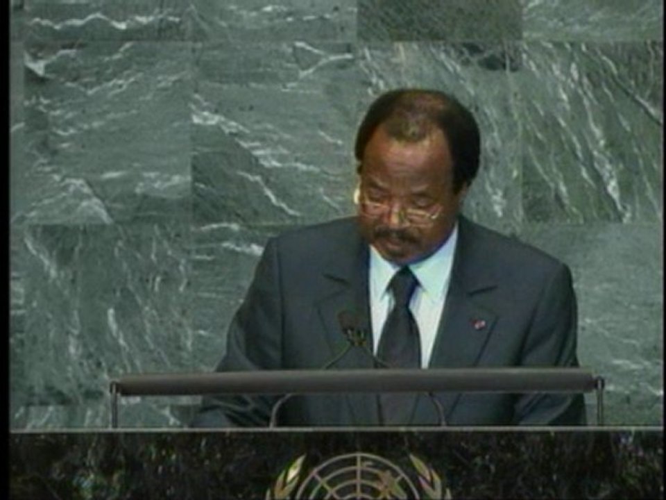 Président Paul Biya Discours OMD ONU 2010