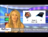 Bengals vs Panthers NFL Week 3 Sportsbook Betting Odds