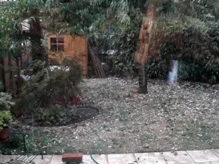 Pluie de grêlons