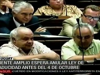 Frente Amplio de Uruguay espera anular Ley de Caducidad