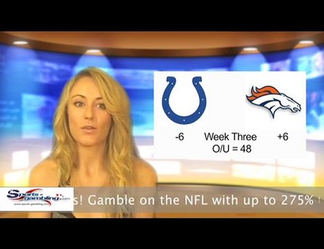 Colts vs Broncos in Online NFL Sportsbook Betting Odds