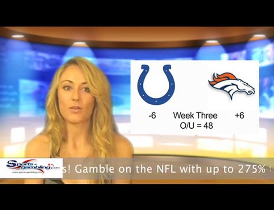 Colts vs Broncos in Online NFL Sportsbook Betting Odds
