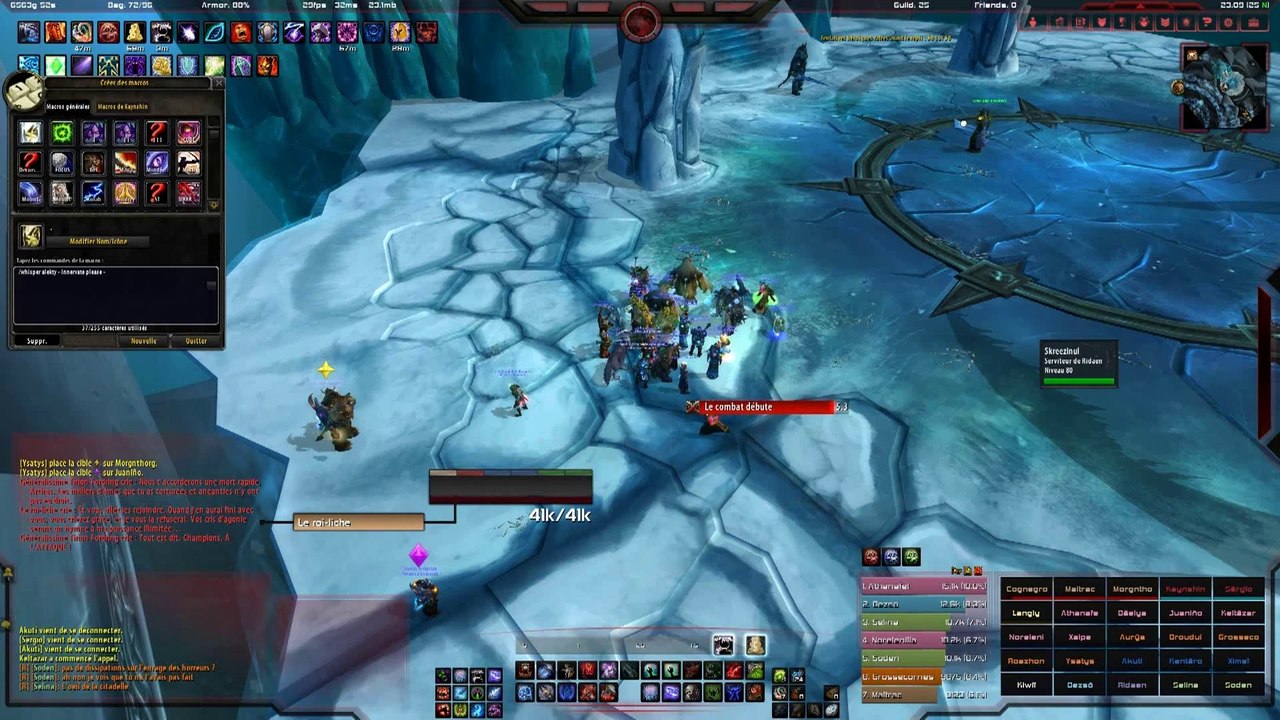 Rêveurs d'émeraude VS Arthas 25 (Les Clairvoyants EU Horde)