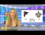 Falcons vs Saints Free Online NFL Sportsbook Betting Odds