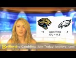 NFL Free Sportsbook Betting Odds For Jaguars vs Eagles