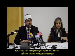 Danışma Kurulu Başkanı Ahmet Mete 22/09/2010