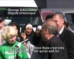 Le convoi Viva Palestina 5 passe en France 19Sept10 Bagnolet