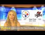 Free NFL Sportsbook Betting Odds Steelers vs Buccaneers
