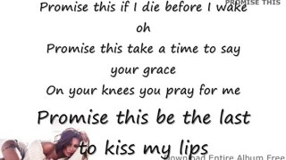 Cheryl Cole Promise This Lyrics. Promise This
