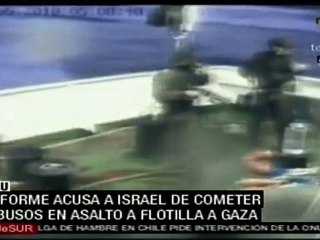 Hay pruebas suficientes para acusar a Israel de ataque a la