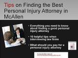 McAllen Personal Injury Auto Accident Medical Malpractice