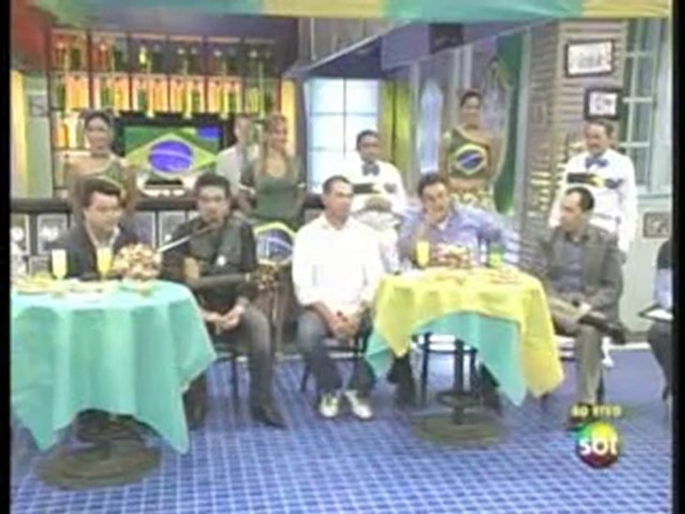 Cesar & Paulinho e Kajuru no Programa do Ratinho