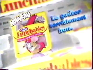 Publicité LUNCHABLES Le Goûter Horiblement Bon 2000